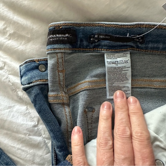 Banana Republic High rise -Skinny-Ankle - Picture 4 of 8